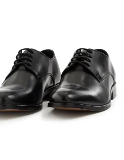 Leren derbies - Zwart