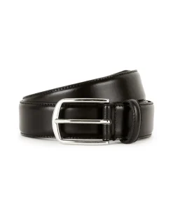 Leren riem - zwart