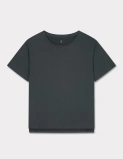 Lichtgewicht oversized t-shirt - antracietgrijs