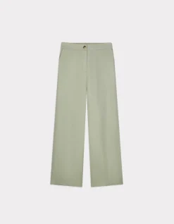 Linnen broek - groen