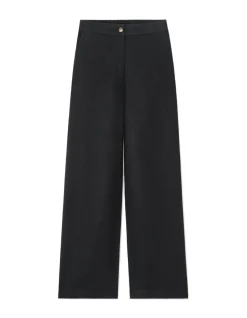 Linnen broek - zwart