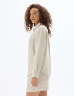 Linnen hemd - beige