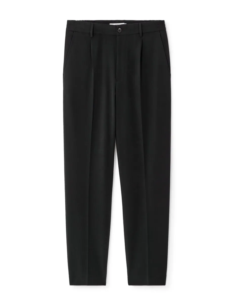 Loose stretch broek - zwart