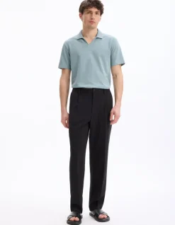 Loose stretch broek - zwart