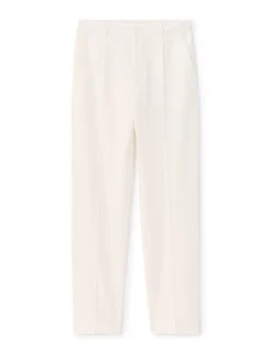Loose stretch pantalon - beige