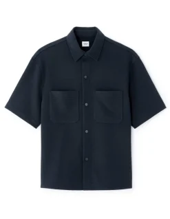 Losvallende Blouse - marine