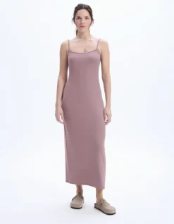 Modal bodycon jurk - paars