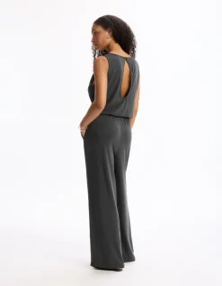Modal jumpsuit - grijs