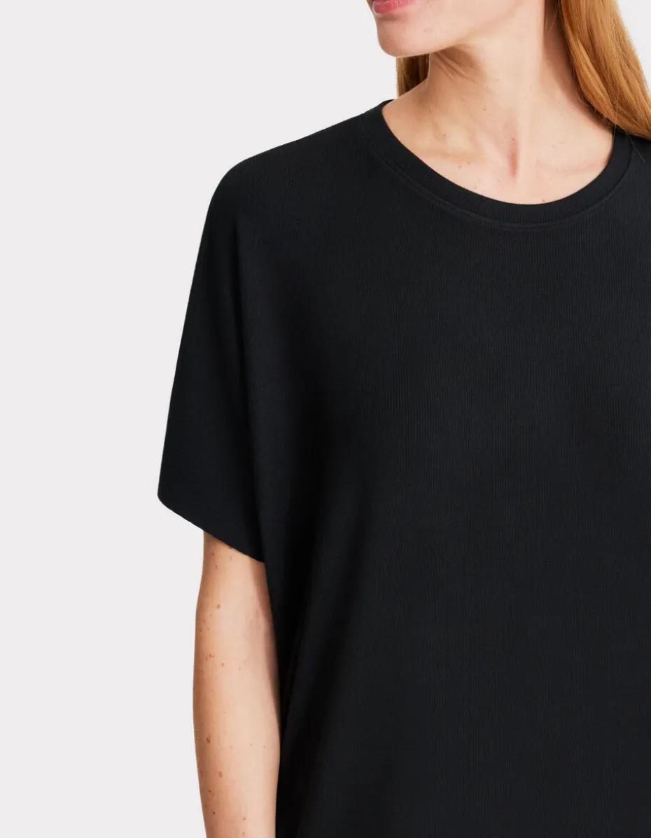 Modal T-shirt - zwart