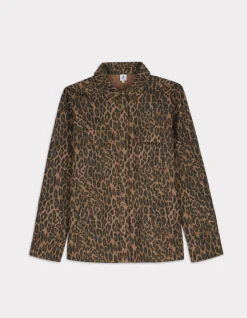 Multi-pocket jas - luipaard