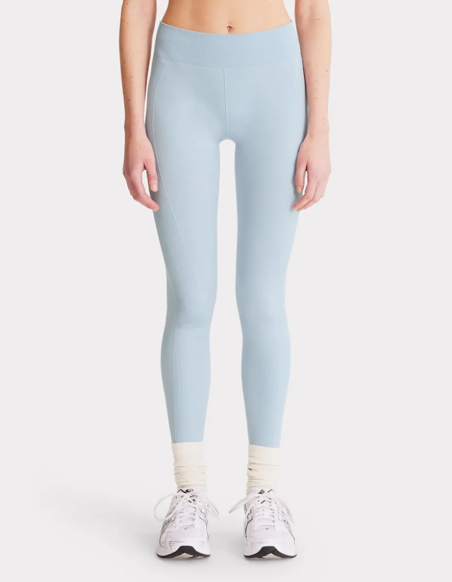 Naadloze legging - lichtblauw