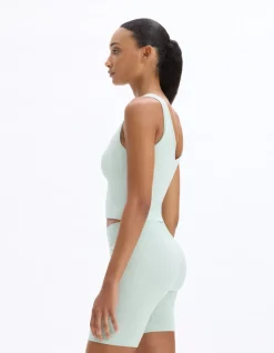 Naadloze top - groen