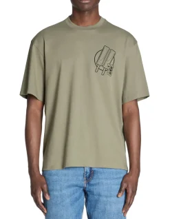 Naruto Shippûden - kaki T-shirt