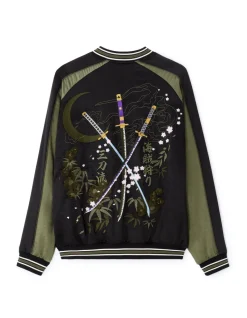 One Piece - Zwart-groen blouson