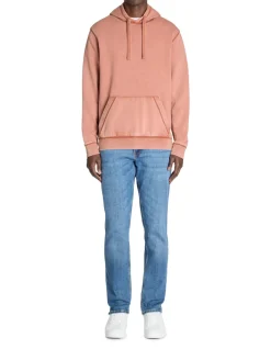 Oversized hoodie 100% katoen - rood