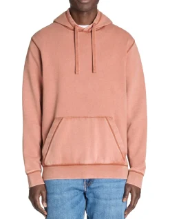 Oversized hoodie 100% katoen - rood