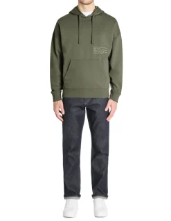 Oversized ronde hals sweatshirt 100% katoen - antraciet