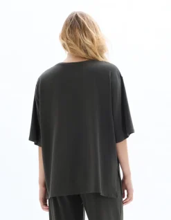 Oversized T-shirt - grijs
