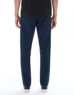 Pantalon 24H straight in lyocellmix - marine