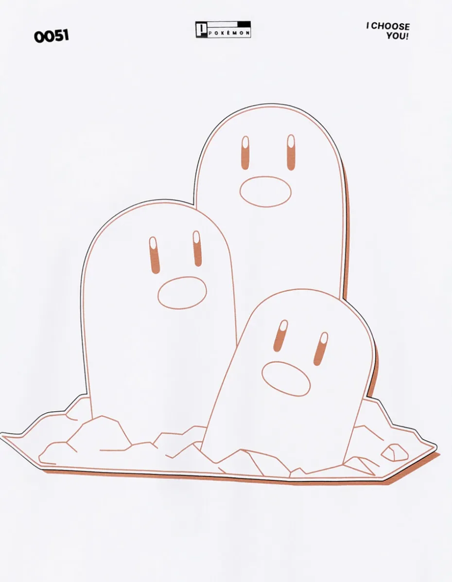 Pokémon - T-shirt Dugtrio