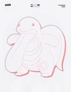 Pokémon - T-shirt Lickitung
