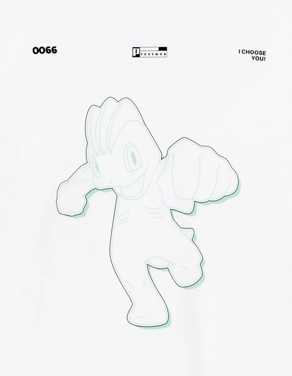 Pokémon - T-shirt Machop