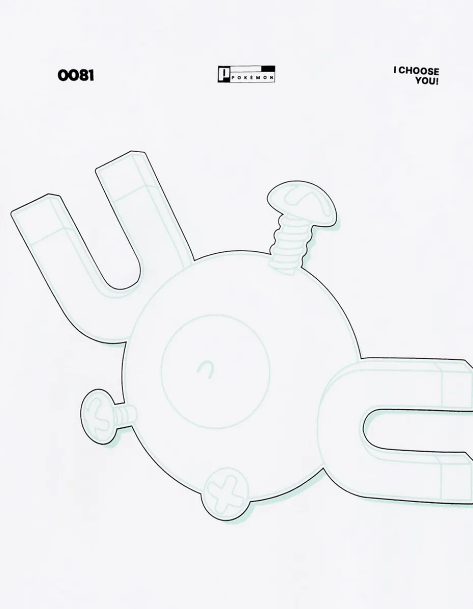 Pokémon - T-shirt Magnemite