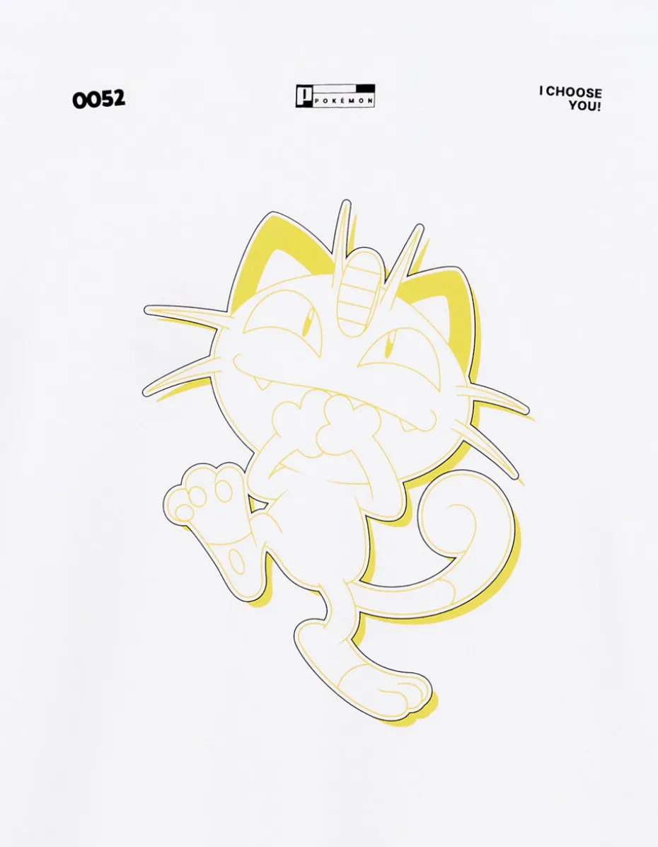 Pokémon - T-shirt Meowth