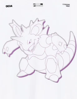 Pokémon - T-shirt Nidoking