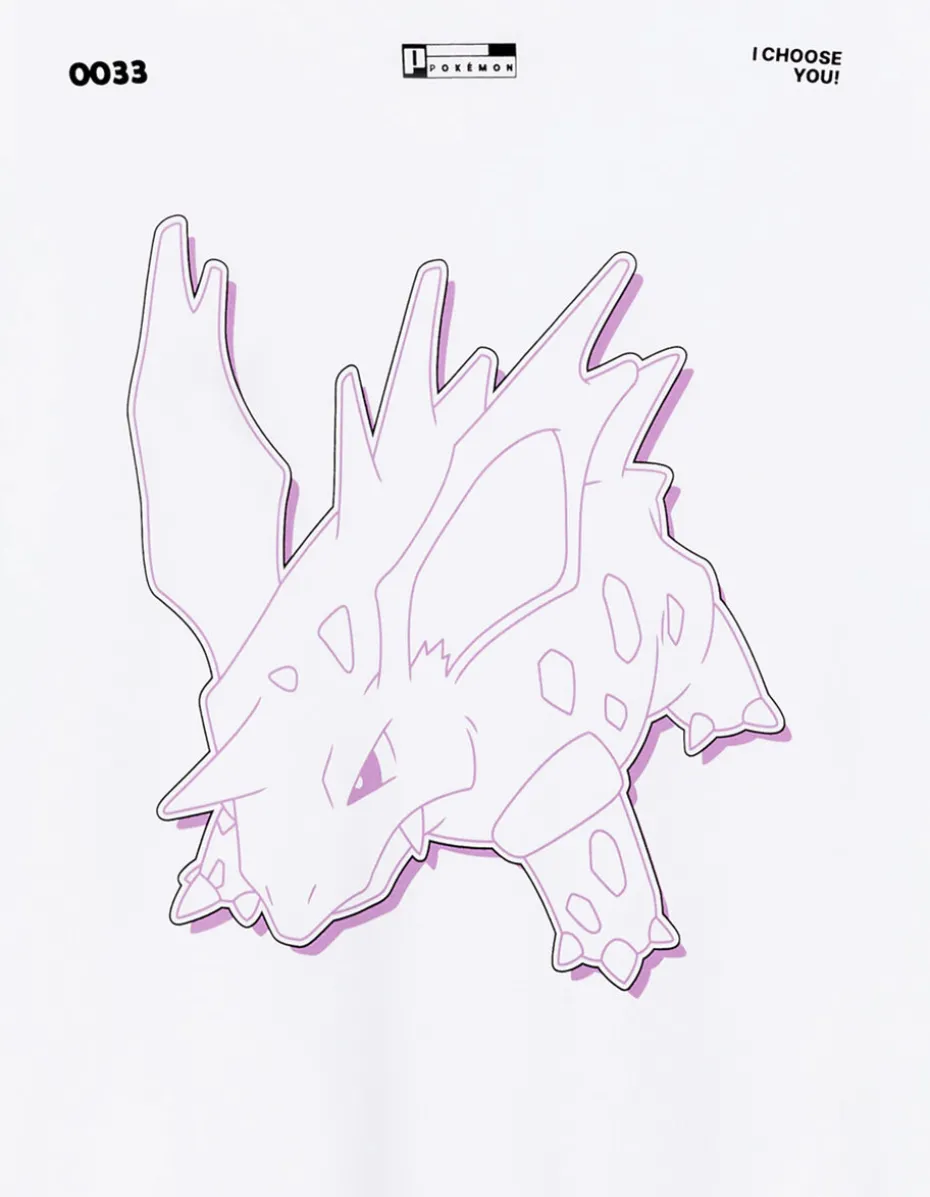 Pokémon - T-shirt Nidorino