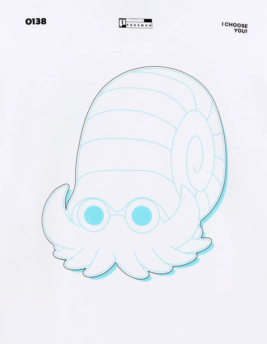 Pokémon - T-shirt Omanyte