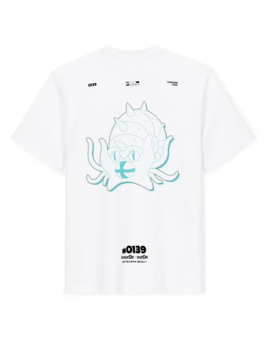 Pokémon - T-shirt Omastar