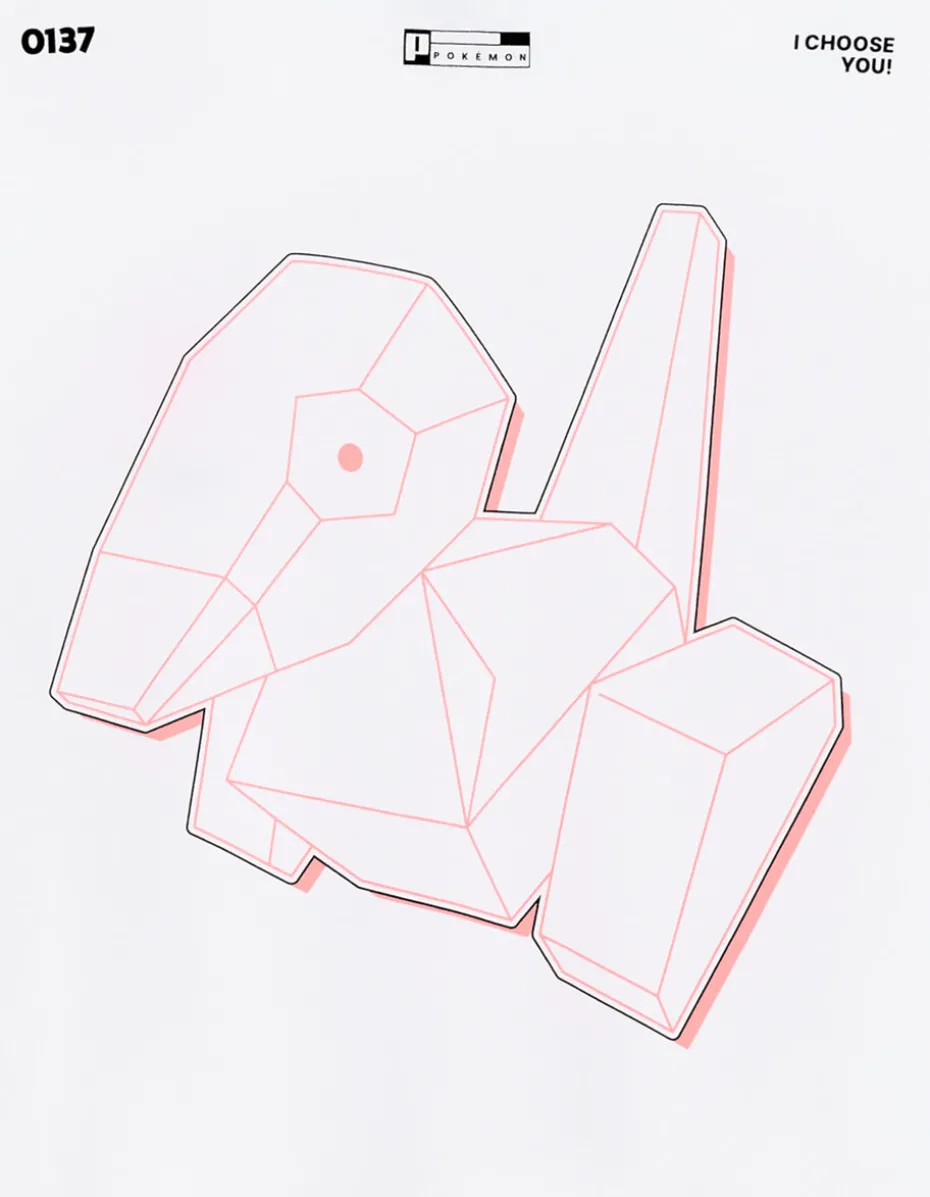 Pokémon - T-shirt Porygon