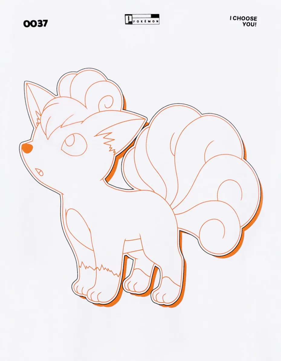 Pokémon - T-shirt Vulpix