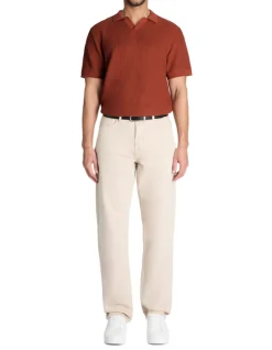 Polo boxy 100% katoen - bruin