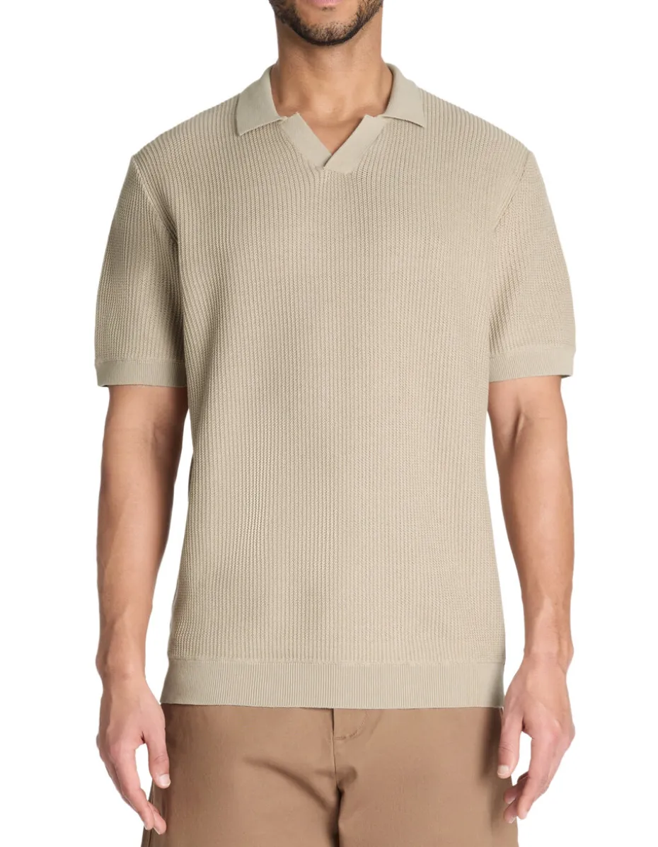Polo boxy 100% katoen - ecru