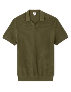 Polo boxy 100% katoen - kaki