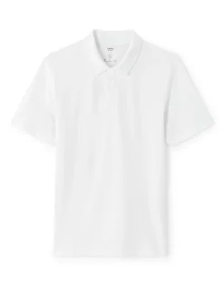 Polo boxy gemengd katoen - wit