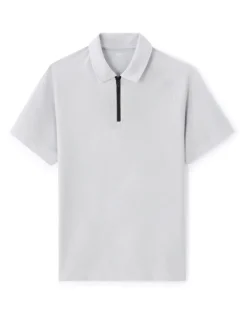 Polo regular Coolmax - lichtgrijs
