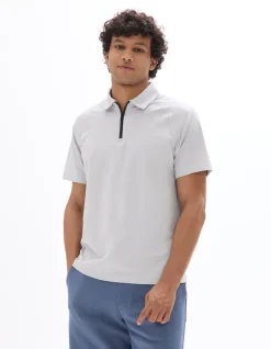Polo regular Coolmax - lichtgrijs