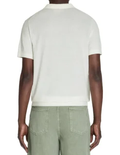 Polo slim 100% katoen - beige