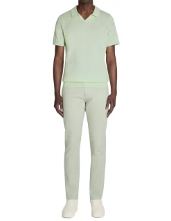 Polo slim 100% katoen - groen