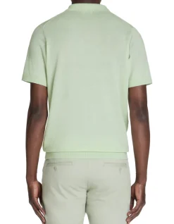 Polo slim 100% katoen - groen