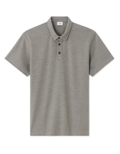 Poloshirt Regular Fit in Jersey - Ecru