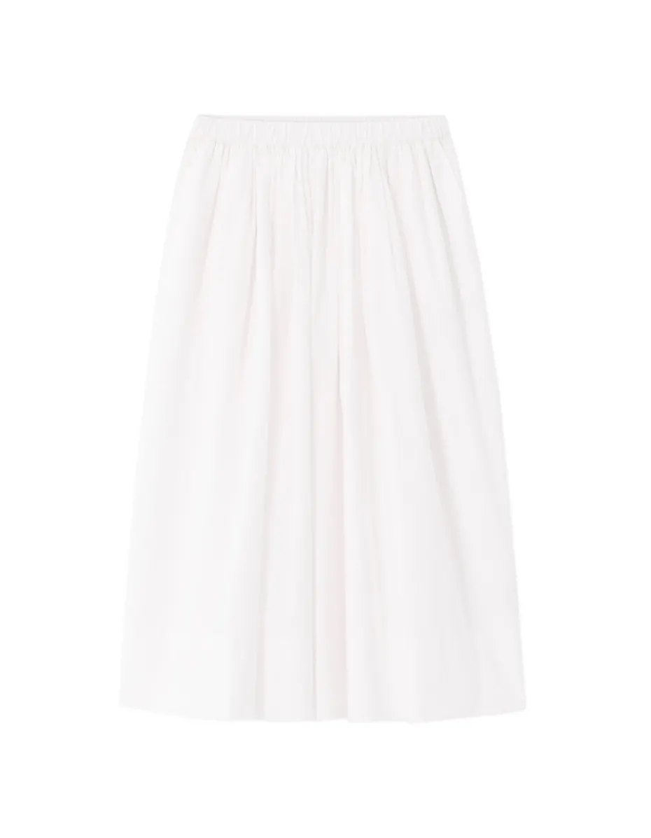 Poplin onderrok - wit