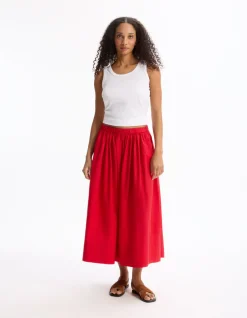 Poplin petticoat - rood