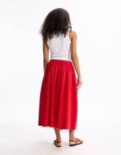 Poplin petticoat - rood