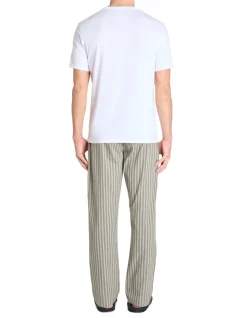 Pyjama lang 100% katoen - groen