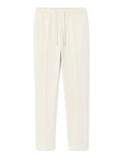 Rechstreekse stretchbroek - beige