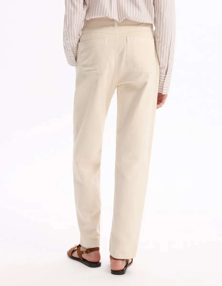 Rechte broek - beige